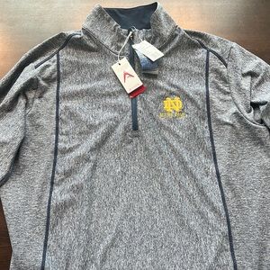 Notre Dame 1/4 Zip -XL